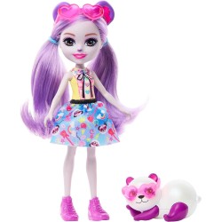 Mattel Enchantimals Glam Party Pemma Panda Doll FNH22 / HNT58 194735149285