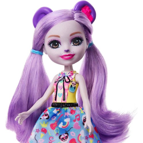 Mattel Enchantimals Glam Party Pemma Panda Doll FNH22 / HNT58 194735149285