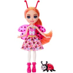 Mattel Enchantimals Glam Party Ladonna Ladybug Doll FNH22 / HNT57 194735149315