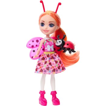 Mattel Enchantimals Glam Party Ladonna Ladybug Doll FNH22 / HNT57 194735149315