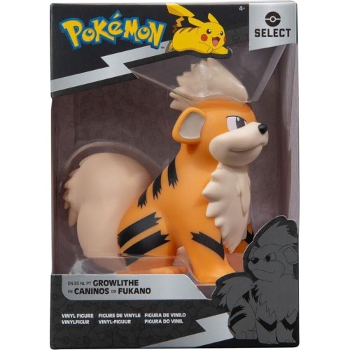Jazwares Pokemon Vinyl Caninos Φιγούρα Πόκεμον Σκύλου 8 Εκ JW000254 191726473114