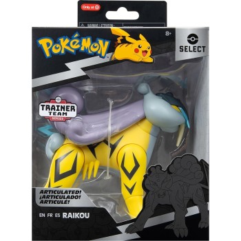 Jazwares Pokemon Raikou Super-Articulated 6-Inch - Authentic Details  Series JW002406 191726483588