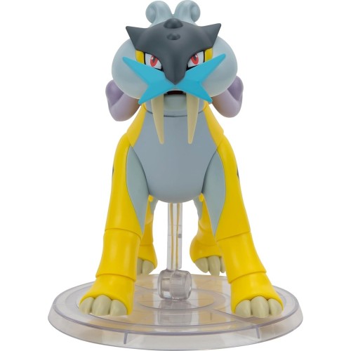 Jazwares Pokemon Raikou Φιγούρα 15Cm Αυθεντικές Λεπτομέρειες JW002406 191726483588