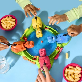 Hasbro Gaming Hungry Hippos Party (Ελληνικά) F8815 5010996207814