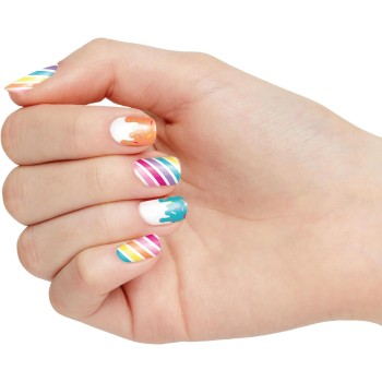 Make It Real Nail Candy Set - DIY Nail Art Kit, Vanilla Scented Nail Polish, Manicure & Design Sweet Nails, Tweens, Girls & Kids