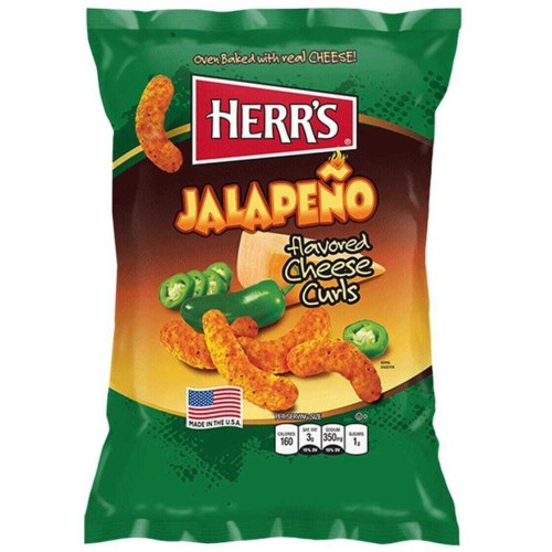 Herr s Jalapeno Cheese Prawns 113Gr HER107 072600069107