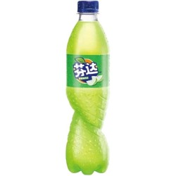 Fanta Asia Soft Drink Green Apple 500Ml ASIA456 6928804011456