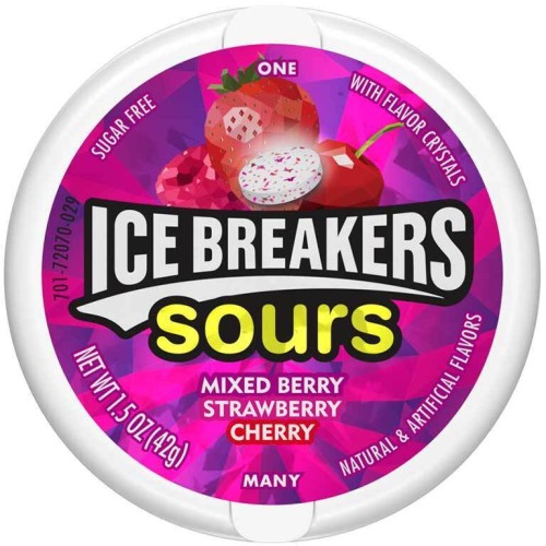 Ice Breakers Καραμέλες Με Γευση Κόκκινα Φρούτα 42Γρ HR499504 03499504