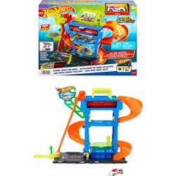 Mattel Hot Wheels City Tunnel Twist Car Wash HTN80 194735195114