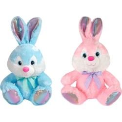 Christakopoulos Plush Bunny Sitting 2 Colors 43cm 21709 5212007592579