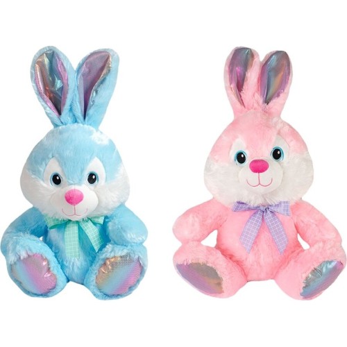 Christakopoulos Plush Bunny Sitting 2 Colors 43cm 21709 5212007592579
