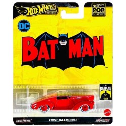 Mattel Hot Wheels Pop Culture First Batmobile HXD63 / HVJ40 194735205417