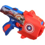 Hasbro Nerf Marvel Captain America Dart Blaster, 10 Elite Darts F9717 5010996238856