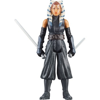 Hasbro Star Wars wars epic hero series ahsoka tano 4-inch action figure and 2 accessories, toys for 4 year old boys and girls F9