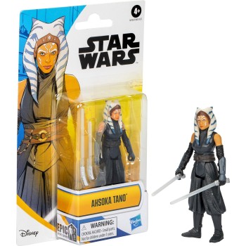 Hasbro Star Wars Wars Epic Hero Series Ahsoka Tano 4-Inch Με 2 Αξεσουάρ F9405 / G0103 5010996218537