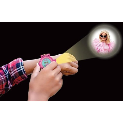 Lexibook Barbie Digital Projection Ρολόι Με 20 Εικόνες 25.DMW050BB 3380743101934