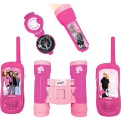 Lexibook Σετ Barbie-Adventurer Για Παιδιά, Walkie-Talkies 120M 25.RPTW12BB 3380743101873