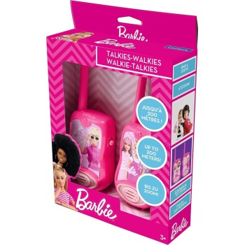Lexibook Barbie Walkie Talkies 200M, Communication Set For Kids, 2 Communication C 25.TW12BB 3380743064185