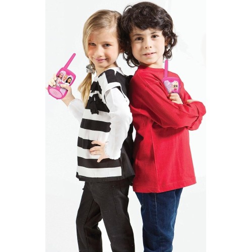 Lexibook Barbie Walkie Talkies 200M, Communication Set For Kids, 2 Communication C 25.TW12BB 3380743064185