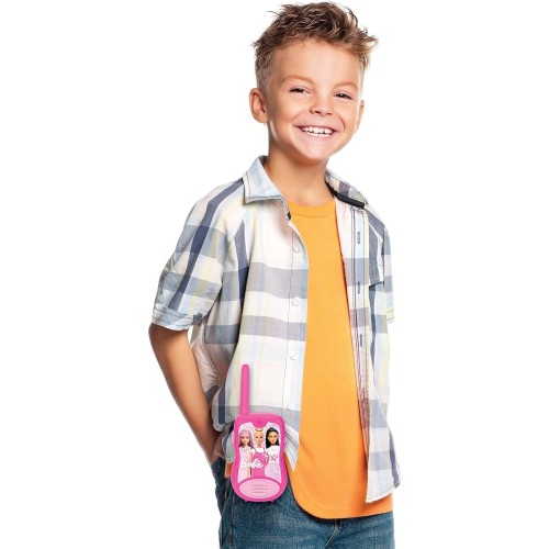 Lexibook Barbie Walkie Talkies 200M, Communication Set For Kids, 2 Communication C 25.TW12BB 3380743064185