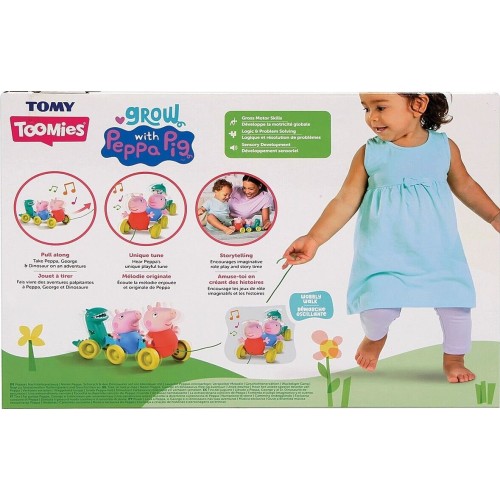 TOMY Toomies Baby toy Sliding Family Peppa pig for 18+ Months 1000-73527 5011666735279