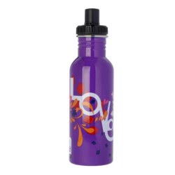 eco life Ecolife Μεταλλικο Μπουκαλι 600Ml  Love 33-BO-1006 5208009001393