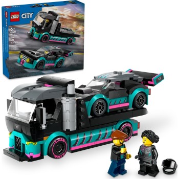 LEGO Λαμπάδα city αγωνιστικό αυτοκίνητο και μεταφορικό αυτοκινήτων 60406 