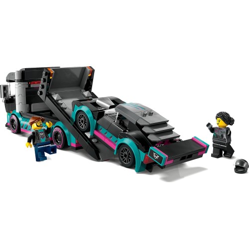 LEGO Λαμπάδα city αγωνιστικό αυτοκίνητο και μεταφορικό αυτοκινήτων 60406 