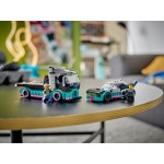 LEGO Easter Candle City race car and carrier truck 60406 