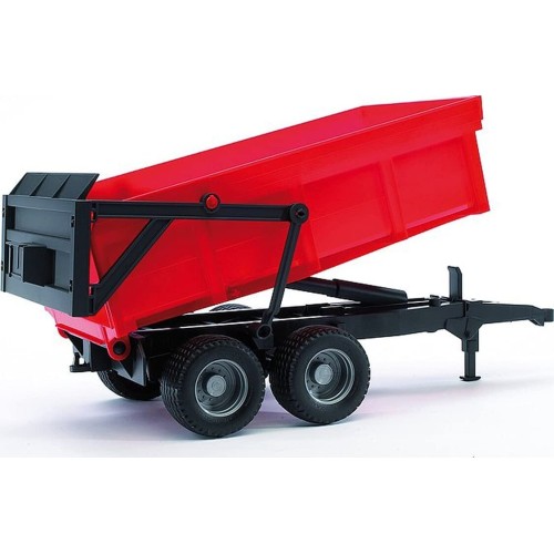 bruder Tipping Trailer (Red) 02211 4001702022112