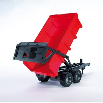 bruder Tipping Trailer (Red) 02211 4001702022112