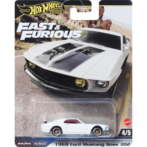 Mattel Hot Wheels Fast and Furious 1969 Ford Mustang Boss 302 HNW46 / HYP71 194735253517