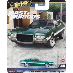 Mattel Hot Wheels Fast and Furious 1972 Ford Gran Torino Sport HNW46 / HYP72 194735253500
