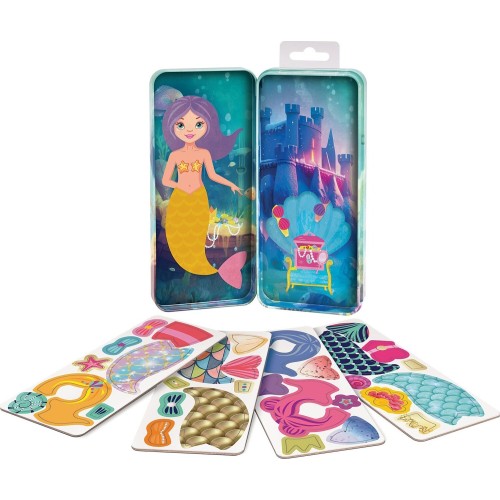 As company AS Magnet Box Tins Mermaid Princess Educational Paper Magnets For 1029-64068 / 2 5203068641689