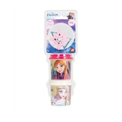 As company AS Plasticine Disney Frozen Set Of 2 Jars With 2 Cutters 228Gr For 3+ Years 1045-03607 / 1 5203068036072