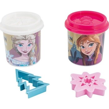 As company AS Πλαστελίνη Disney Frozen Σετ 2 Βαζάκια Με 2 Cutters 228Gr Για 3+ Χρονών 1045-03607 / 1 5203068036072