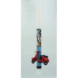 Λαμπάδες Decor Lamp Scraper Vespa Red 24741 5202200006379