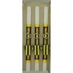 Λαμπάδες Decor Λαμπάδα Μπρελόκ Φανέλα Κίτρινη Άρης 24751 5202200006386