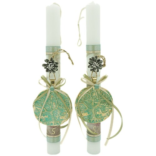 Λαμπάδες Decor Λαμπάδα Δέντρο Ζωής Μεταλλικό 24820 5202200006454