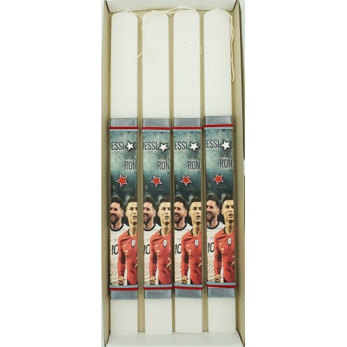 Λαμπάδες Decor Candle Ronaldo Messi 24835 5202200006478
