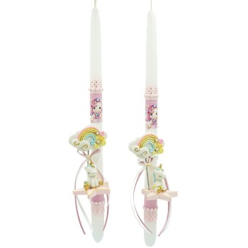 Λαμπάδες Decor Λαμπάδα Μονόκερος Κλιπ 24901 5202200006522