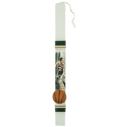 Λαμπάδες Decor Λαμπάδα Μπρελόκ Μπάλα Μπάσκετ 24929 5202200006539