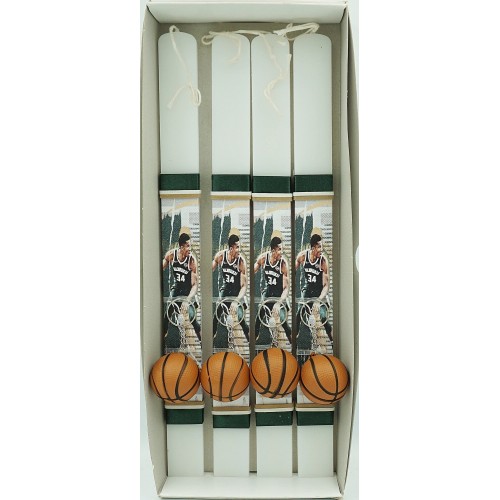 Λαμπάδες Decor Λαμπάδα Μπρελόκ Μπάλα Μπάσκετ 24929 5202200006539