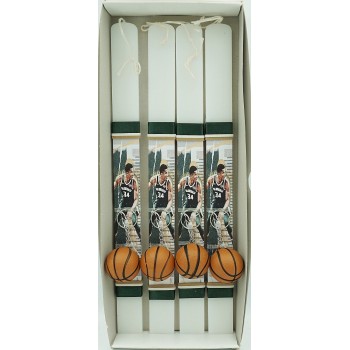 Λαμπάδες Decor Λαμπάδα Μπρελόκ Μπάλα Μπάσκετ 24929 5202200006539