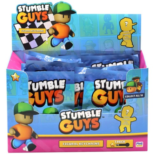 Giochi Preziosi Stumble Guys 1 Figure Keychain Surprise 6 cm. TUY09000 8056379172758