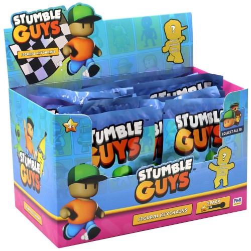 Giochi Preziosi Stumble Guys 1 Figure Keychain Surprise 6 cm. TUY09000 8056379172758
