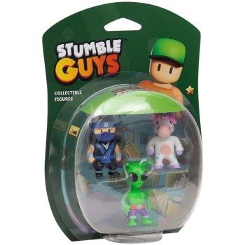 Giochi Preziosi Stumble Guys 3 Figures 6 cm. TUY04000 8056379172697