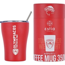 Estia Thermos Coffee MUG Olympiacos BC Edition 350ml 00-13264 5207158013264
