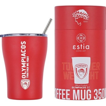Estia Thermos Coffee MUG Olympiacos BC Edition 350ml 00-13264 5207158013264