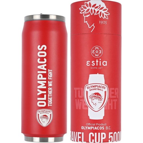 Estia Thermos Travel CUP Olympiacos BC Edition 500ml 00-12311 5207158012311